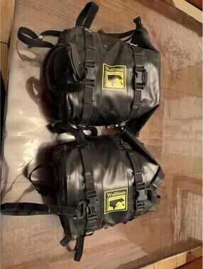 Wolfman Luggage EX50 - Expedition Dry Saddle Bags Black EX505 Set Of Two